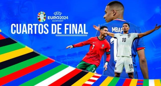 Así Quedan los Cruces de Cuartos de Final de la Eurocopa 2024